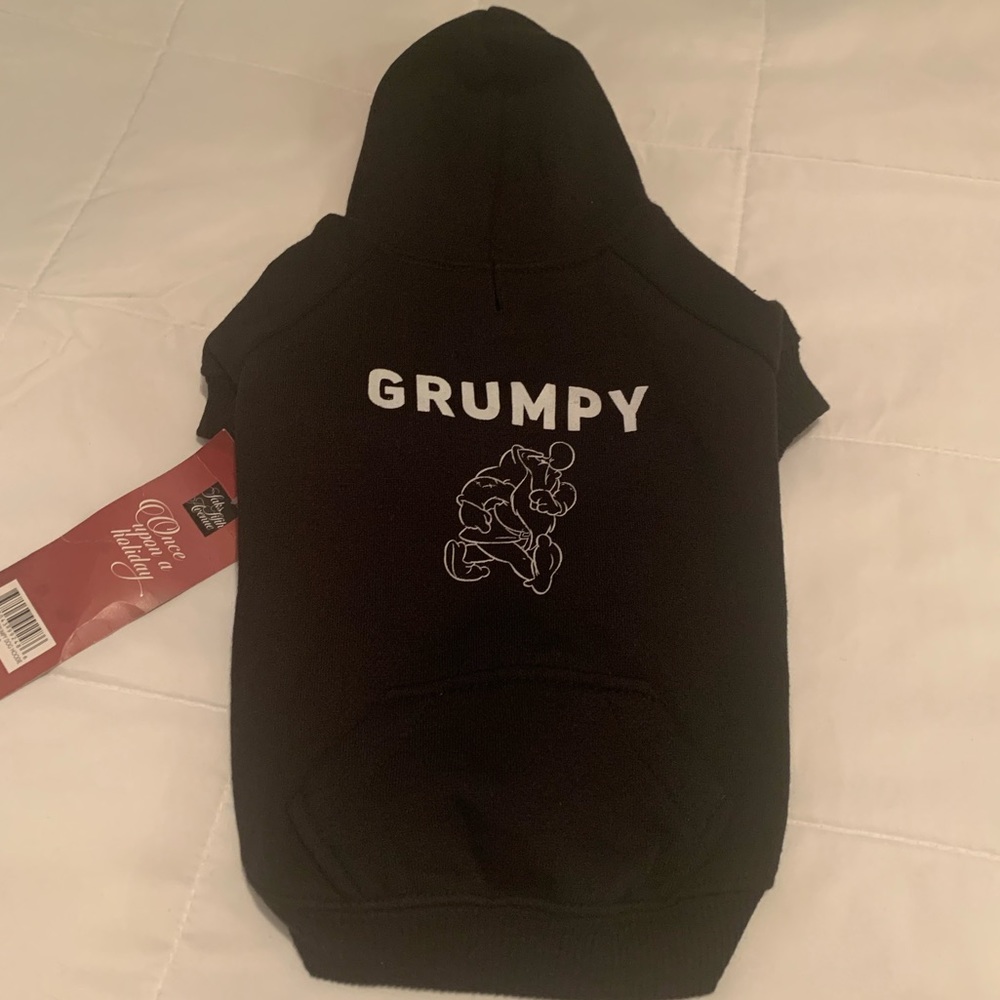 Snow White Grumpy Dog Hoodie
